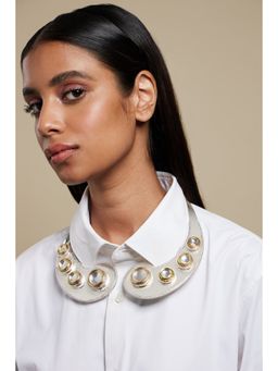 Valliyan - Polki Curl Collar Necklace