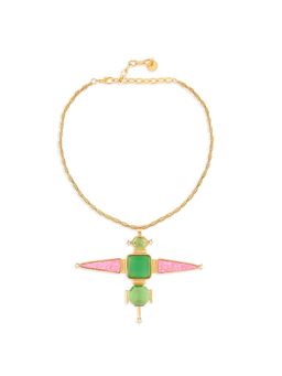 Valliyan - Gold Satellite Necklace