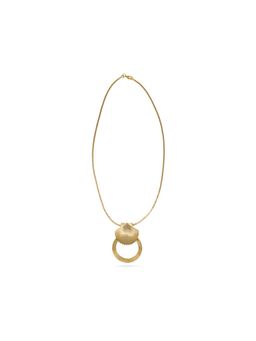 Valliyan - Shell Hoop Necklace