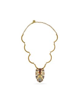 Valliyan - Red Egyptian Pendant Neckpiece