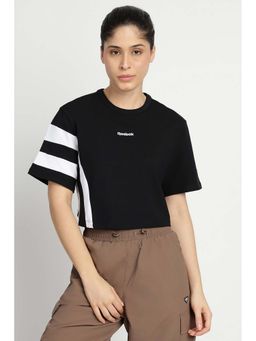 Reebok - Women Black T-Shirt
