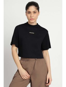Reebok - Women Black T-Shirt