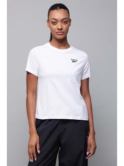 Reebok - Women White T-Shirt
