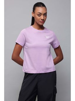 Reebok - Women Purple T-Shirt