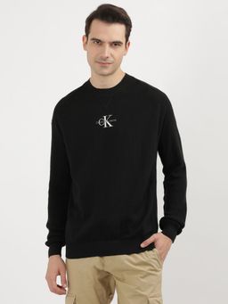 Calvin Klein - Logo Regular Fit Cotton Sweater