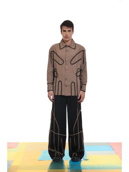 THNWHN - Crossroads Green Full Sleeve Shirt