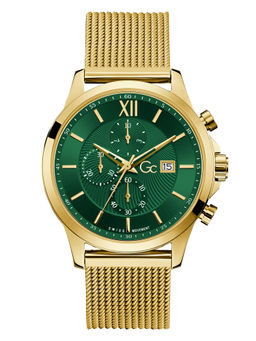 GC - Green Dial Quartz Chronograph Men Watch - Y27013G9MF