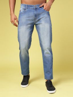 RIGO - Men Comfortable Medium Blue Jeans