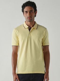 Reid & Taylor - Yellow Men's Polo T-Shirt