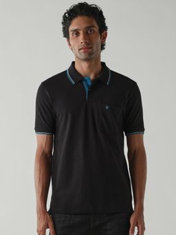 Reid & Taylor - Black Men's Polo T-Shirt