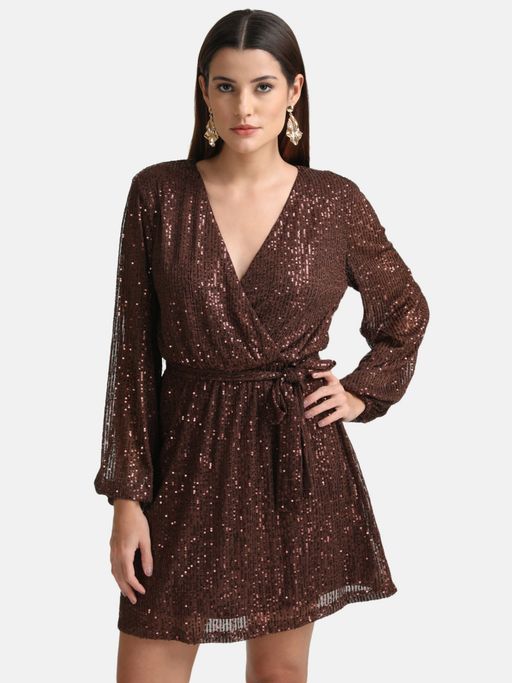 janhvi kapoor brown dress Janhvi Kapoor's Leather Co-Ord Set Is The Definition Of Polished Fashion