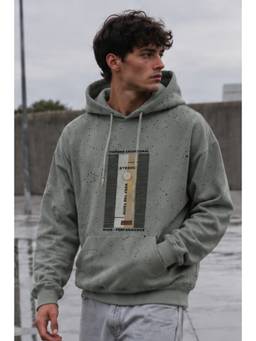 Parcel Yard - Olive Full Sleeve Pull Over Hoodie