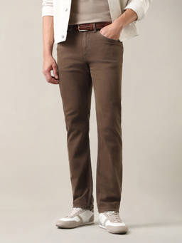 U.S. Polo Assn. Denim Co. - Harold Slim Straight Fit Brown Jeans