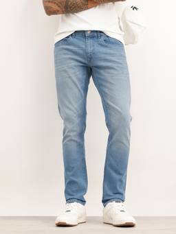WROGN - Blue Washed Slim Fit Denim Jeans