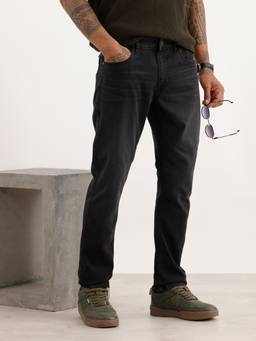 WROGN - Black Washed Slim Fit Denim Jeans