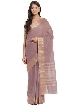 Fabindia - Cotton Woven Sari without Blouse