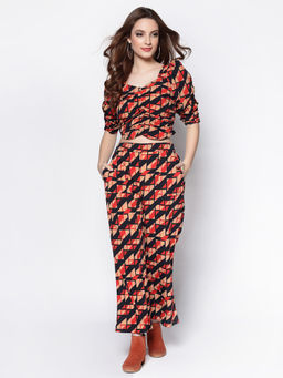 Sera - Multi-Color Printed Co-ord Set (S)