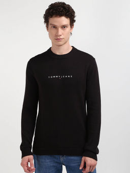 Tommy Hilfiger - Mens Black Color Sweatshirt