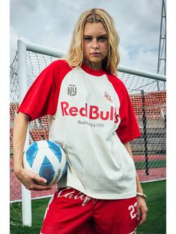 Bonkers Corner - White Motion Culture Raglan Oversized T-shirt