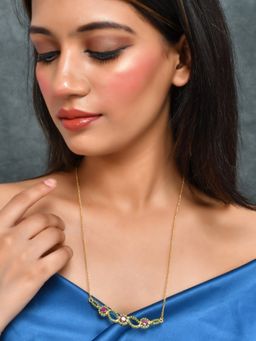 Silvermerc Designs - Gold Plated Long Chain Necklace