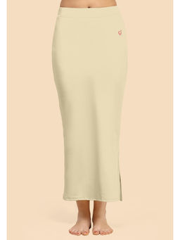 Trendmalls - Lycra Spandex Saree Shapewear Petticoat For Women Beige