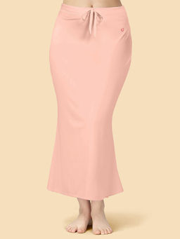 Trendmalls - Lycra Spandex Saree Shapewear Petticoat For Women Peach