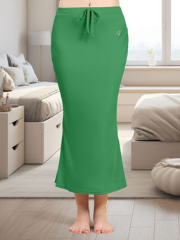 Trendmalls - Lycra Spandex Saree Shapewear Petticoat For Women Green
