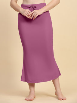 Trendmalls - Lycra Spandex Saree Shapewear Petticoat For Women Pink