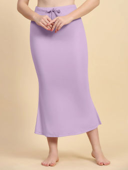 Trendmalls - Lycra Spandex Saree Shapewear Petticoat For Women Purple