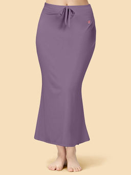 Trendmalls - Lycra Spandex Saree Shapewear Petticoat For Women Mauve