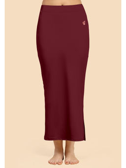 Trendmalls - Lycra Spandex Saree Shapewear Petticoat For Women Maroon