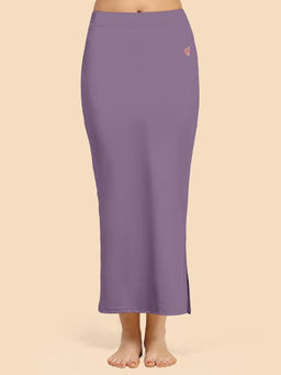 Trendmalls - Lycra Spandex Saree Shapewear Petticoat For Women Purple