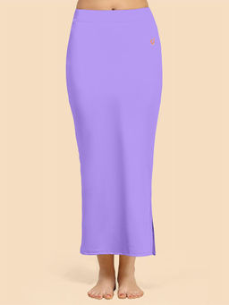 Trendmalls - Lycra Spandex Saree Shapewear Petticoat For Women Purple