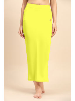 Trendmalls - Lycra Spandex Saree Shapewear Petticoat For Women Yellow