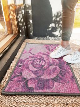 BIANCA - Multi-Color Highly Durable Anti Slip Door Mat (L)