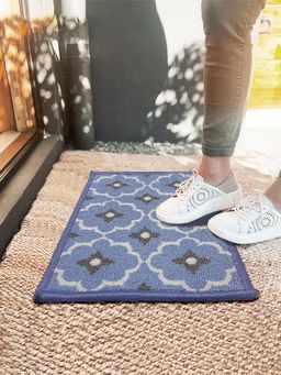 BIANCA - Multi-Color Highly Durable Anti Slip Door Mat (S)