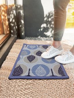 BIANCA - Multi-Color Highly Durable Anti Slip Door Mat (S)