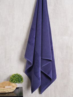 Pure Home + Living - Bath Towel Blue 75 x 150Cm