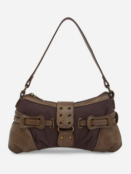 Carry City - Denim Brown Women Shoulder Bag