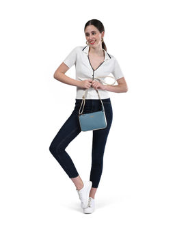 Fastrack - Blue Sling Bag with Adjustable Strap (M)