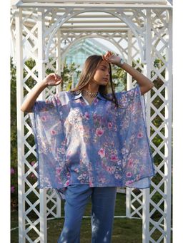 MONK & MEI - Dahlia Kaftan Slip Blue (Set of 2)