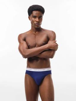 Tommy Hilfiger - Men Multi-Color Solid Briefs (Pack of 3)