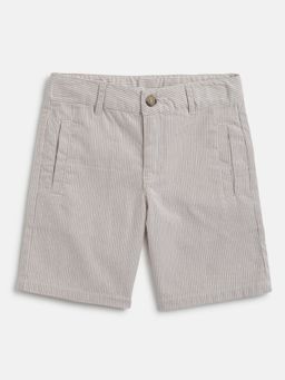 Chicco - Boys Natural Striped Solid Shorts