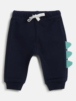 Chicco - Boys Dark Blue Solid Joggers