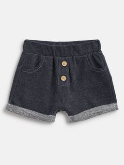 Chicco - Infant Boys Medium Grey Solid Shorts
