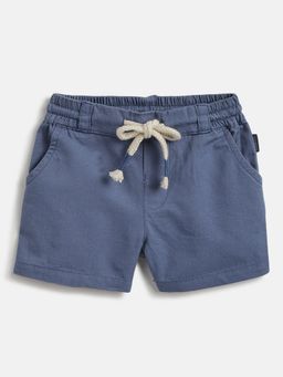 Chicco - Infant Boys Medium Light Blue Solid Shorts