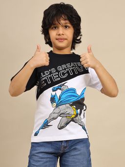 Kidsville - Official Batman Printed Boys Regular Fit T-shirt