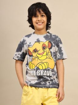 Kidsville - Official Lion King Printed Boys Regular Fit T-shirt