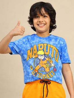 Kidsville - Official Naruto Printed Boys Regular Fit T-shirt