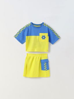 Spunkies - Top & Skirt Sets With Side Pockets (Set of 2)